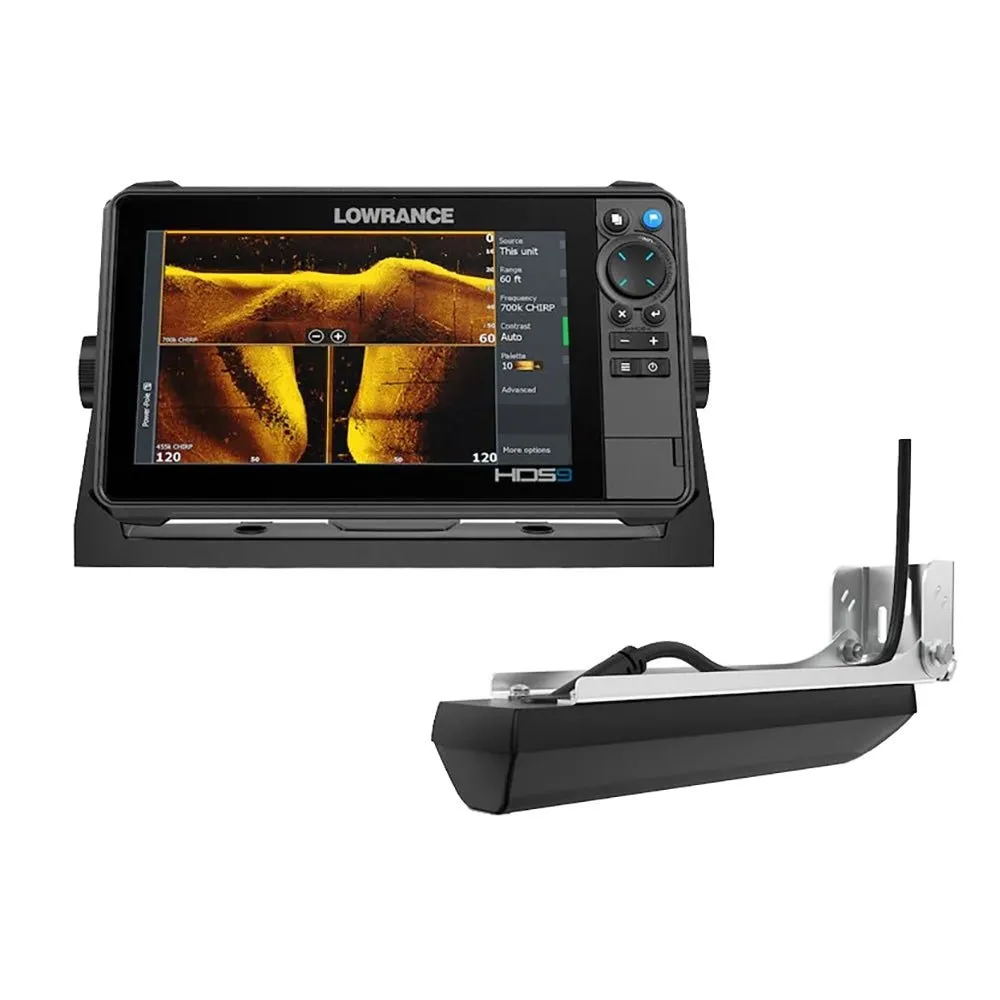 Lowrance HDS PRO 9 - w/ Preloaded C-MAP DISCOVER OnBoard  Active Imaging HD Transducer